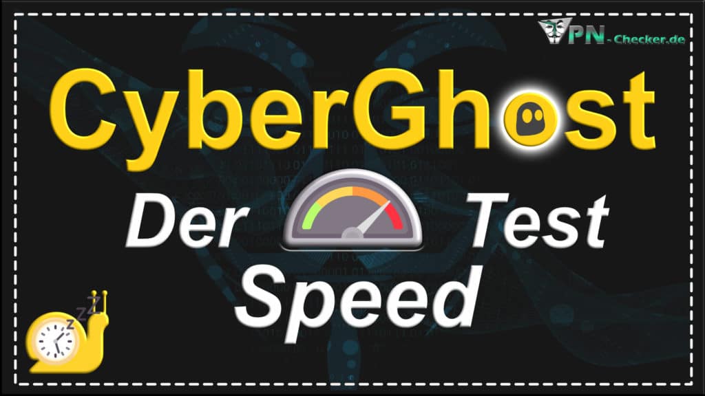 CyberGhost VPN Speed Test in deutsch